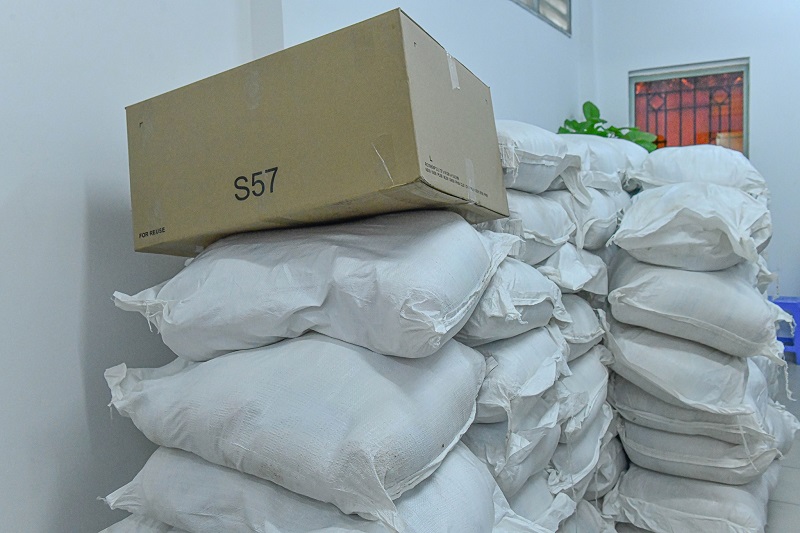 Chùa Giác Ngộ sẻ chia gian khó cùng UBND Phường 7, Quận Gò Vấp