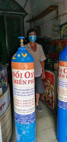 Kịp… Kịp gần 200 bình oxy để cứu lấy sự sống khi cái chết cận kề
