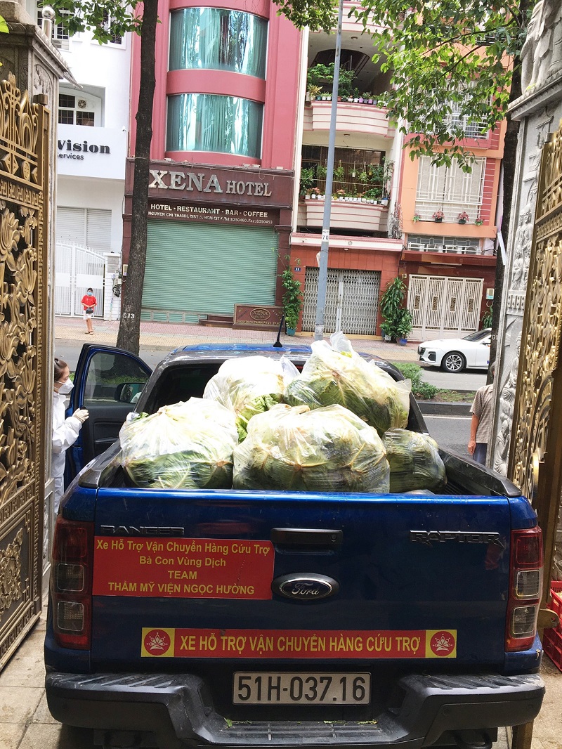 Chùa Giác Ngộ Mua "Giải Cứu" 70 Tấn Bắp Cải, Tiếp Sức Cho Người Dân Trong Mùa “Bão Covid-19”
