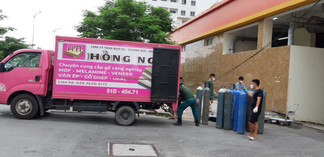 Giúp nhiều người giành lấy sự sống bằng 157 bình oxy