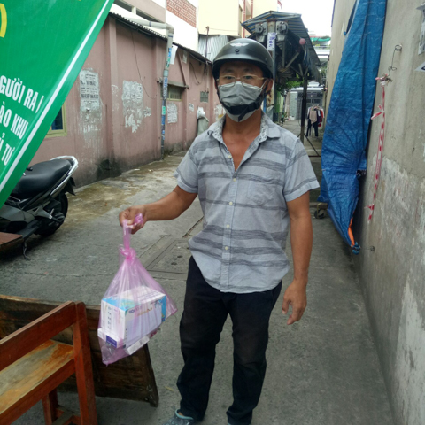 Thêm 510 F0 tầng 1 và tầng 2 được chùa Giác Ngộ hỗ trợ thuốc