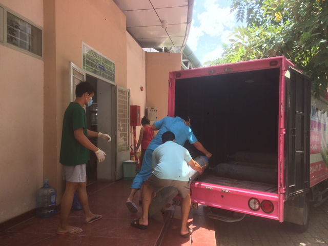 Chương trình “Đổi oxy miễn phí” của chùa Giác Ngộ lại giúp được thêm gần 300 người F0