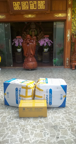 Gần 300 phần thuốc được mang đi cứu người