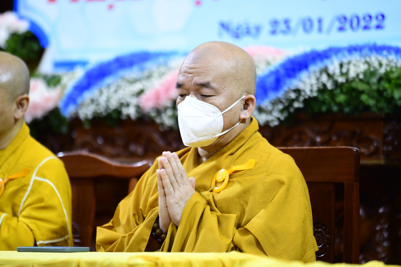 Lễ tổng kết Phật sự, thiện sự chùa Giác Ngộ - Quỹ Đạo Phật Ngày Nay năm 2021