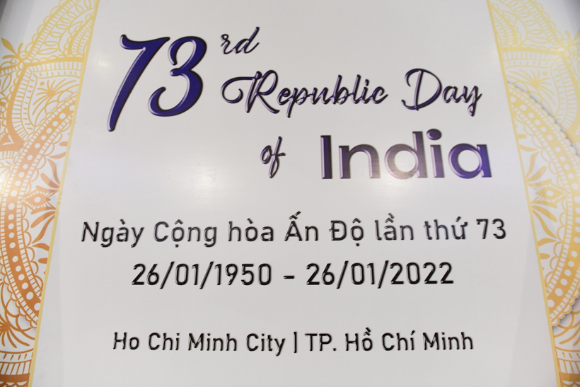 TT. Nhật Từ tham dự lễ Chào mừng ngày Cộng hòa Ấn Độ lần thứ 73