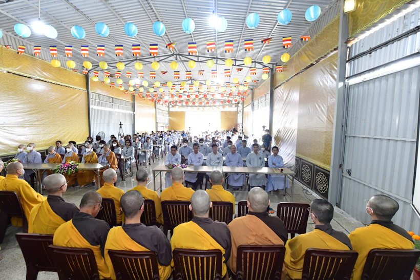 Sóc Trăng: Chùa Quan Âm Đông Hải khai mạc khóa tu Tuần An Lạc đầu năm
