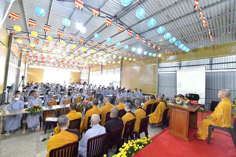 Sóc Trăng: Chùa Quan Âm Đông Hải khai mạc khóa tu Tuần An Lạc đầu năm