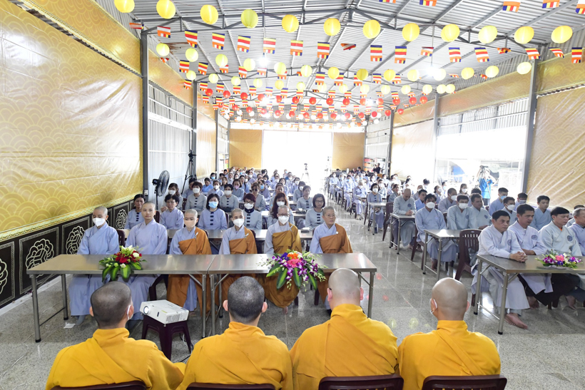 Sóc Trăng: Chùa Quan Âm Đông Hải khai mạc khóa tu Tuần An Lạc đầu năm