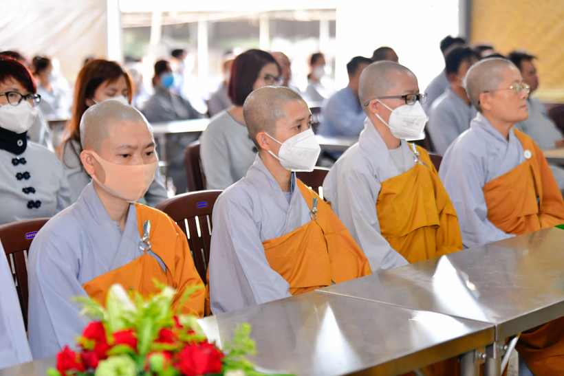 Sóc Trăng: Chùa Quan Âm Đông Hải khai mạc khóa tu Tuần An Lạc đầu năm