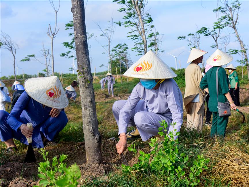 Gieo duyên qua hoạt động chấp tác