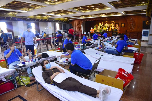 Chùa Giác Ngộ: 630 Người Tham Gia Hiến Máu, Sẻ Chia Giọt Máu Nghĩa Tình (HM52)