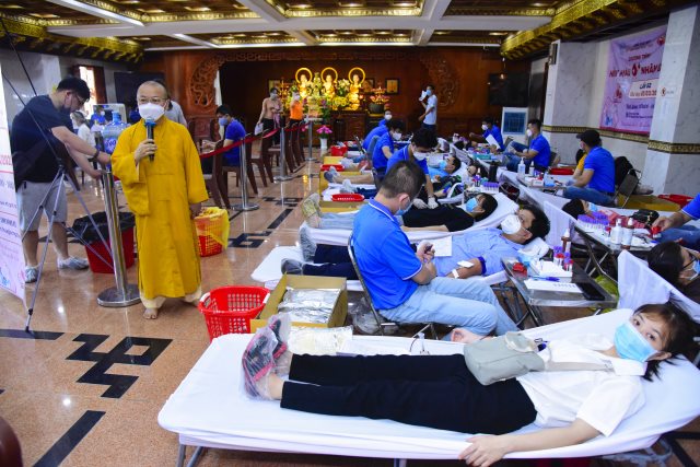 Chùa Giác Ngộ: 630 Người Tham Gia Hiến Máu, Sẻ Chia Giọt Máu Nghĩa Tình (HM52)