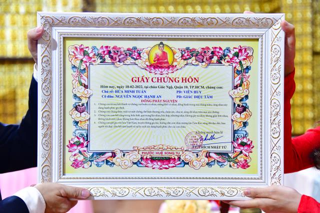 Chắp cánh cho hôn nhân hạnh phúc bằng triết lý nhà Phật