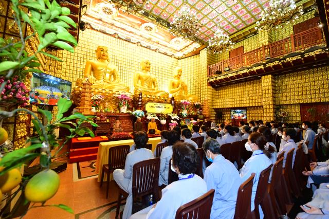 Nương Phật pháp, an vui tu học