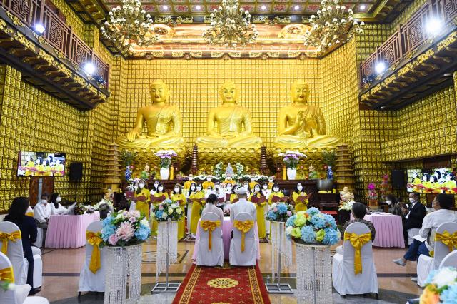 Lễ hằng thuận cuối cùng trong năm Tân Sửu tại chùa Giác Ngộ