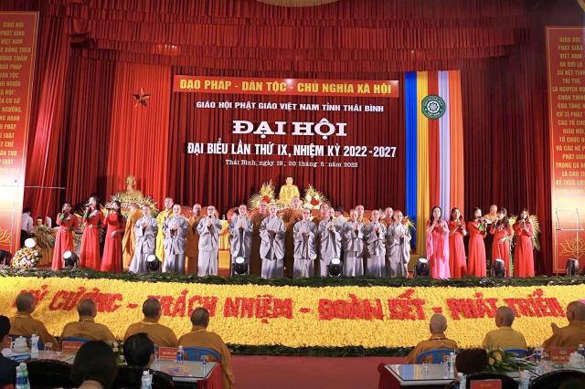 Đại hội Phật giáo tỉnh Thái Bình lần thứ IX thành công tốt đẹp