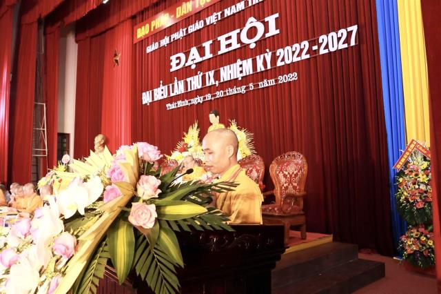 Đại hội Phật giáo tỉnh Thái Bình lần thứ IX thành công tốt đẹp
