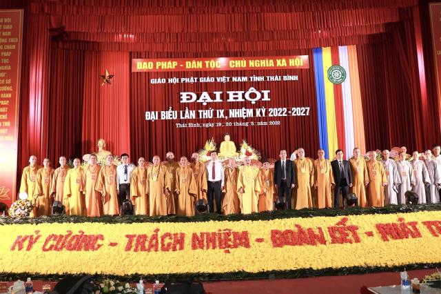 Đại hội Phật giáo tỉnh Thái Bình lần thứ IX thành công tốt đẹp
