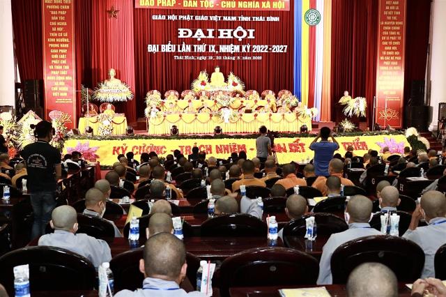 Đại hội Phật giáo tỉnh Thái Bình lần thứ IX thành công tốt đẹp