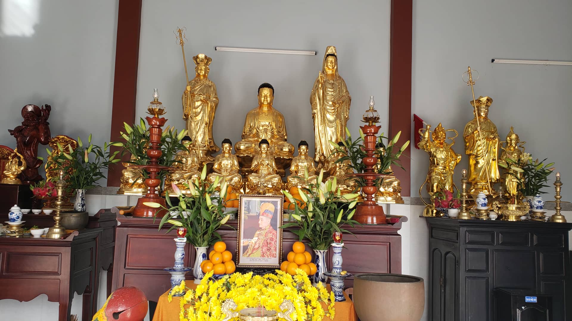 Chùa Bảo Phước cúng rằm Hạ nguyên - Tưởng niệm Đại tường cố Trưởng lão Hòa thượng Thích Ngộ Tánh.