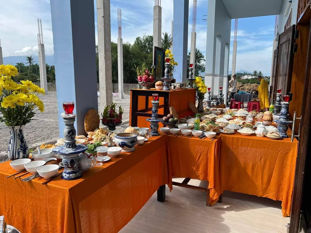 Chùa Bảo Phước cúng rằm Hạ nguyên - Tưởng niệm Đại tường cố Trưởng lão Hòa thượng Thích Ngộ Tánh.