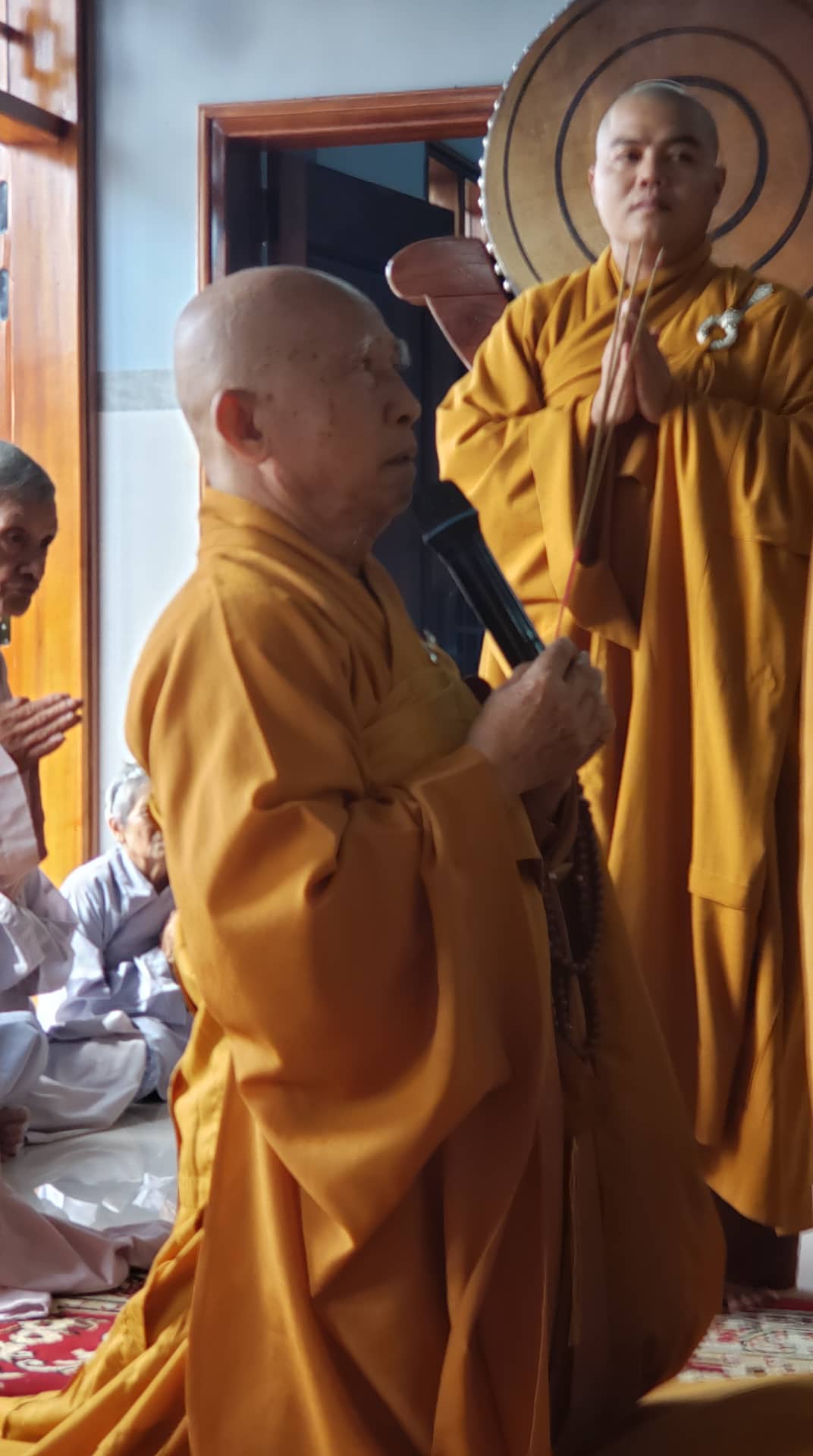 Chùa Bảo Phước cúng rằm Hạ nguyên - Tưởng niệm Đại tường cố Trưởng lão Hòa thượng Thích Ngộ Tánh.