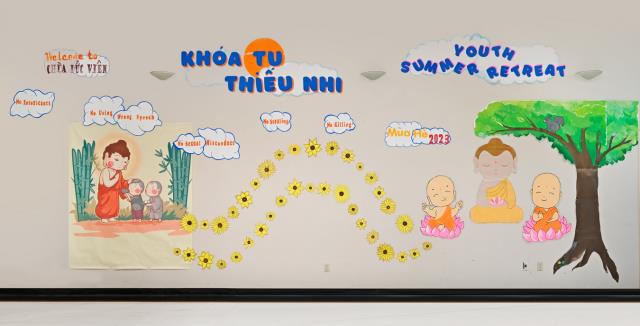 Khóa Tu Thiếu Nhi Mùa Hè 2023 Tại Chùa Đức Viên, San Jose, Hoa Kỳ