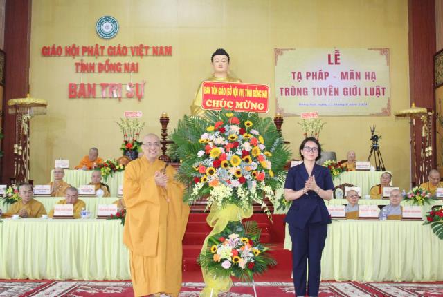 Đồng Nai: Lễ tạ pháp, mãn hạ, trùng tuyên Giới Luật
