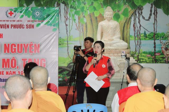 Đồng Nai: Hiến máu nhân đạo, đăng ký hiến mô tạng tại TV Phước Sơn
