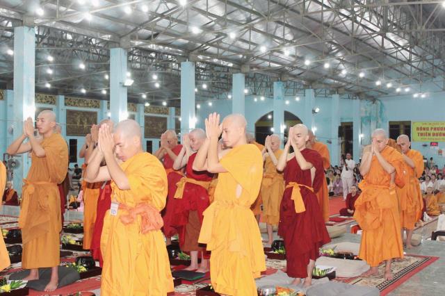 Đồng Nai: Khai mạc khóa Thiền chánh niệm hơi thở lần thứ 6, xuất gia gieo duyên lần thứ 19