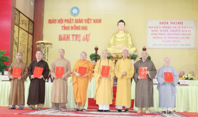 Đồng Nai: Hội nghị sơ kết Phật sự 6 tháng đầu năm 2024