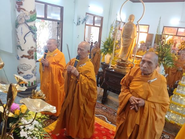 Lễ tưởng niệm huý nhật lần thứ nhất Hoà thượng Thích Ngộ Tịnh tại chùa Viên Ngộ