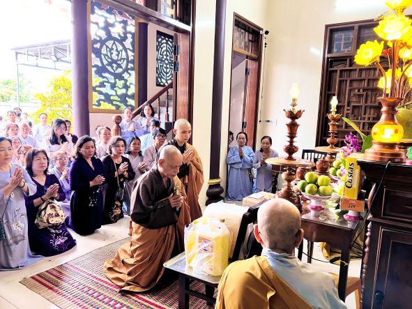 Lễ tưởng niệm huý nhật lần thứ nhất Hoà thượng Thích Ngộ Tịnh tại chùa Viên Ngộ