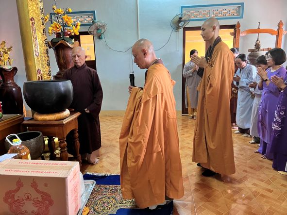 Lễ tưởng niệm huý nhật lần thứ nhất Hoà thượng Thích Ngộ Tịnh tại chùa Viên Ngộ
