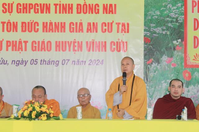 Đồng Nai: Phái đoàn ban trị sự GHPGVN tỉnh Đồng Nai viếng thăm trường hạ tổ đình Long Thiền, Quốc Ân Kim Cang