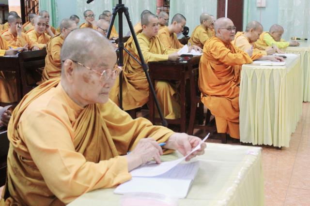 HCMC: Hòa thượng Thích Bửu Chánh thuyết giảng chủ đề: “4 điều nên ngừng ngay bây giờ” tại trường hạ Tịnh xá Ngọc Phương