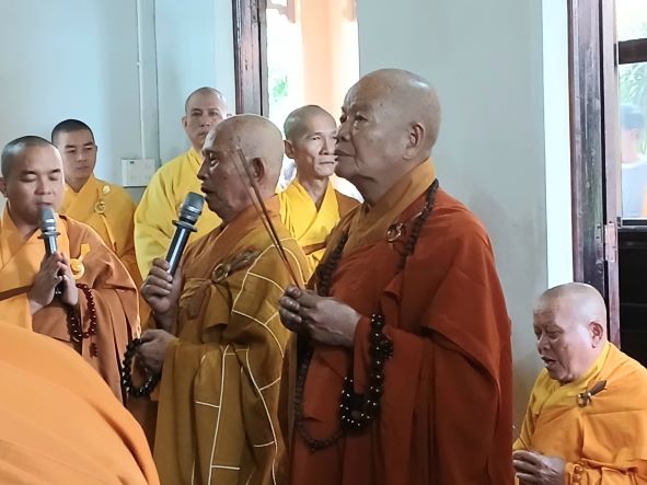 Lễ tưởng niệm huý nhật Hoà thượng Thích Hạnh Hải tại chùa Thiên Bửu Hạ