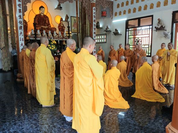 Lễ tưởng niệm huý nhật Hoà thượng Thích Hạnh Hải tại chùa Thiên Bửu Hạ