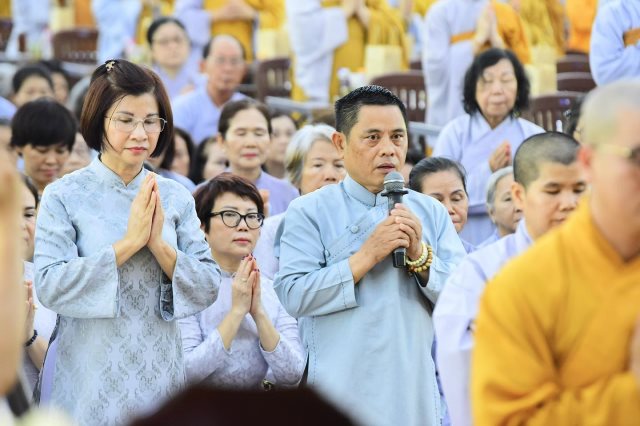 Chùa Giác Ngộ - Quỹ Đạo Phật Ngày Nay Cúng Dường 755 Triệu Đồng Đến Học Viện Pgvn Tp.Hcm