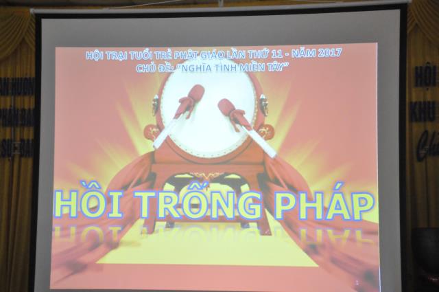 TP. Cần Thơ: Hào hứng game show “Hồi trống pháp” tại Hội trại tuổi trẻ 11