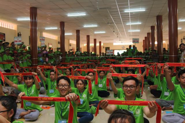 TP. Cần Thơ: Hào hứng game show “Hồi trống pháp” tại Hội trại tuổi trẻ 11