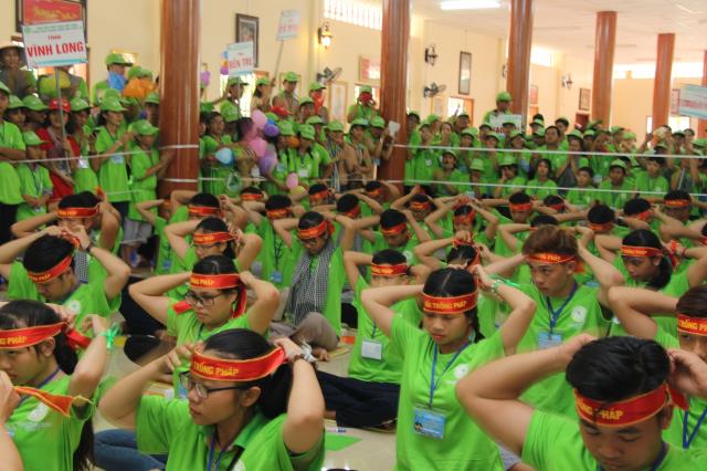 TP. Cần Thơ: Hào hứng game show “Hồi trống pháp” tại Hội trại tuổi trẻ 11