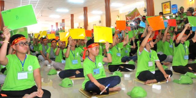 TP. Cần Thơ: Hào hứng game show “Hồi trống pháp” tại Hội trại tuổi trẻ 11