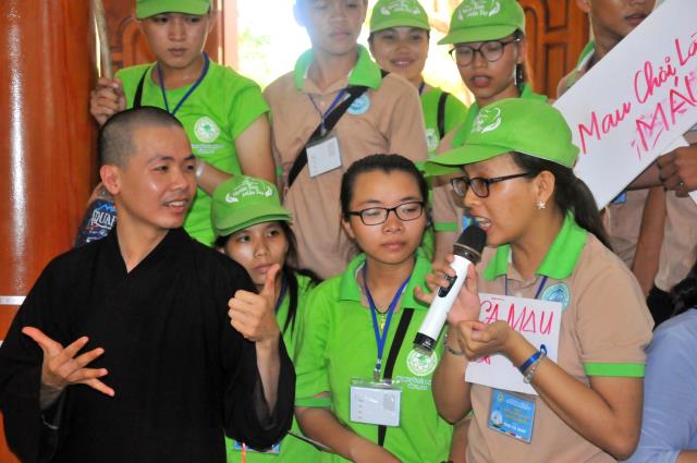 TP. Cần Thơ: Hào hứng game show “Hồi trống pháp” tại Hội trại tuổi trẻ 11