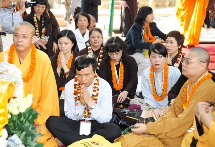 Loạt ảnh đặc biệt cung nghinh Xá lợi Phật từ Ấn Độ - Phần 1: Bước chân trên vùng đất thiêng