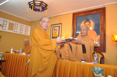 Ban Hoằng pháp Trung ương Giáo hội Phật giáo Việt Nam tổ chức họp mặt truyền thống