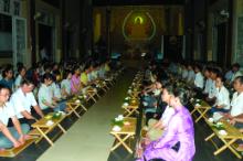 Thiền Vipassana tuyên chiến với ma túy