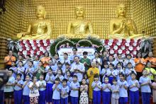 Bí thư Thành ủy Tp. HCM Nguyễn Văn Nên thăm Chùa Giác Ngộ