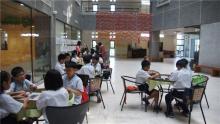 Đài Loan: Lễ Phật đản học sinh Trường tiểu học Đại Trúc quốc tiểu thi Hội họa, tắm Phật