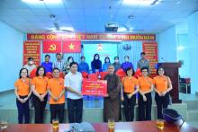 Quỹ Đạo Phật Ngày Nay trao 300 phần quà cho các hộ khó khăn tại xã Phước Vĩnh An huyện Củ Chi